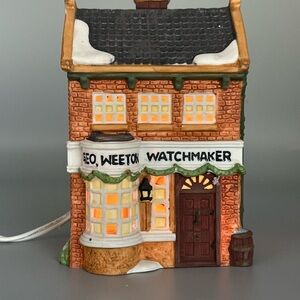 Dickens’ Village Geo Weeton Watchmaker